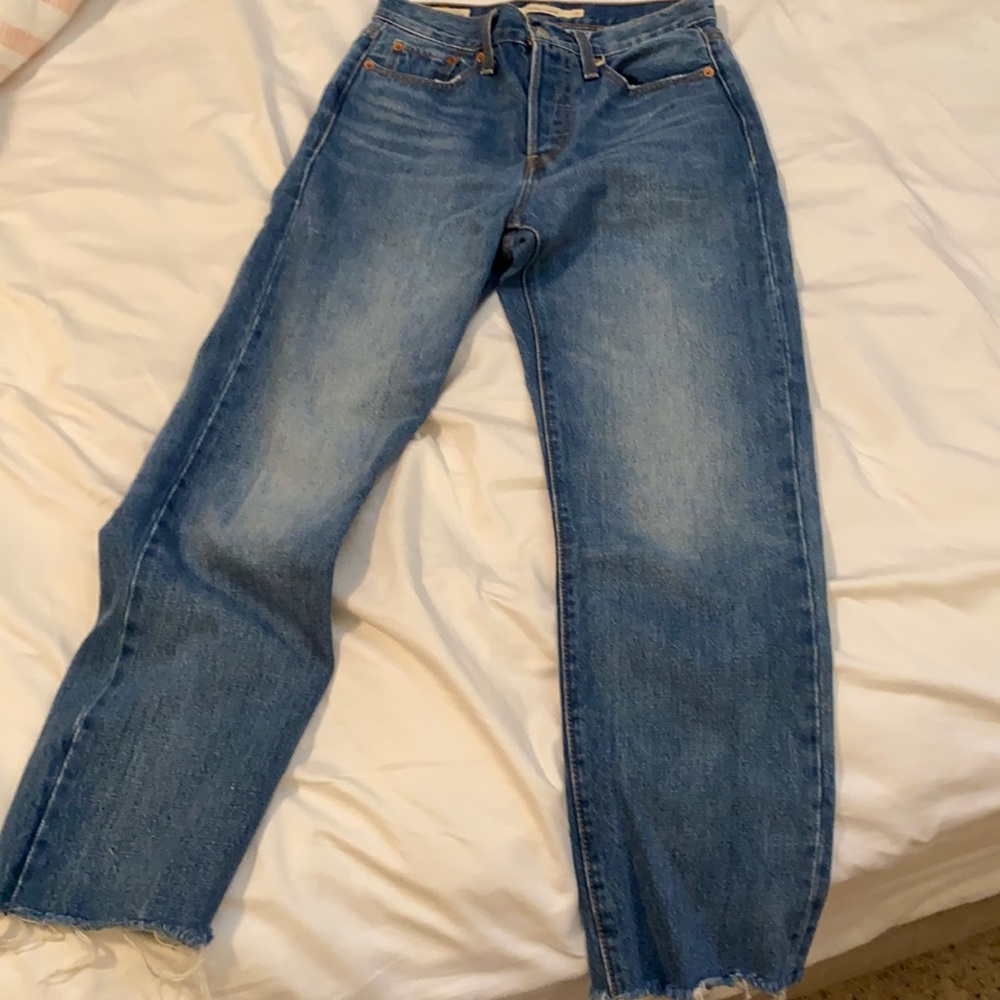 Levi's straight jeans (mom jeans)
